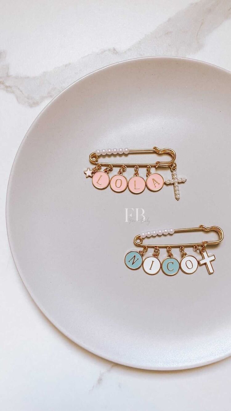 Personalised Name Pin - Multi Colour