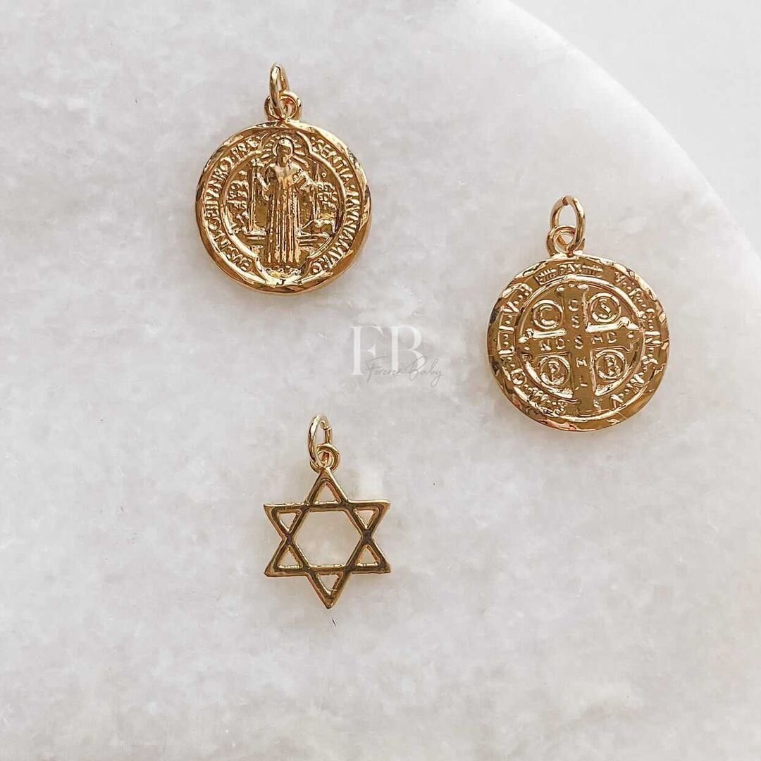 Gold Religious Charms