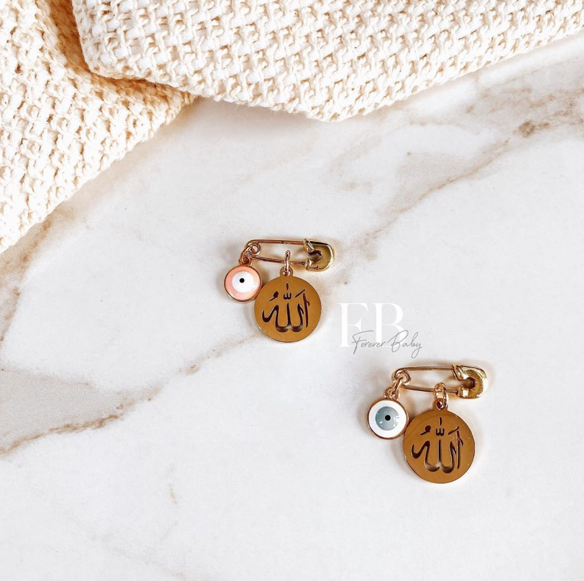 Dainty Allah Pin - 2 Charm