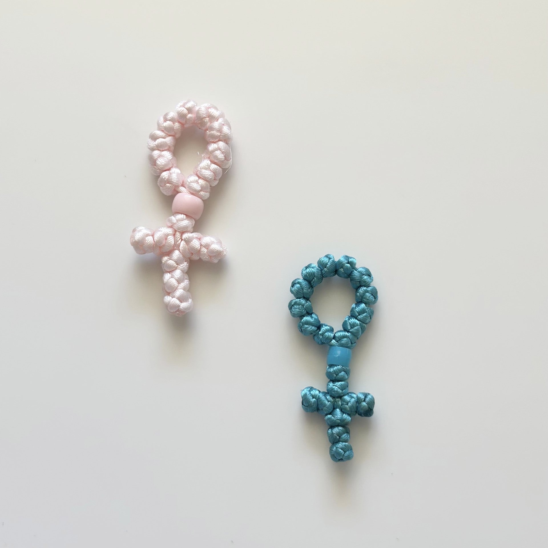 Two Rope Cross Greek Rope Cross – ForeverBabyCo