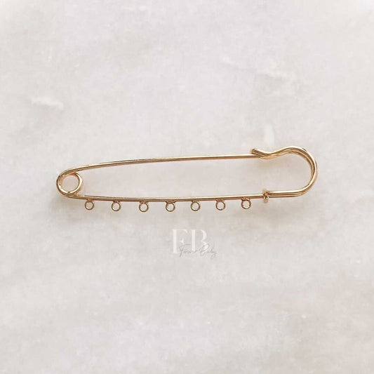 Gold Classic 7 Loop Pin