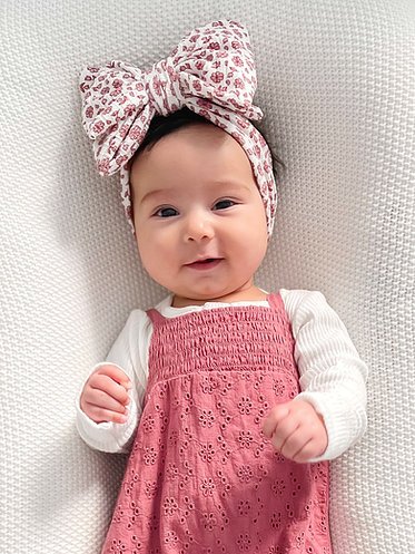 Oversized Topknot - Rose Meadows