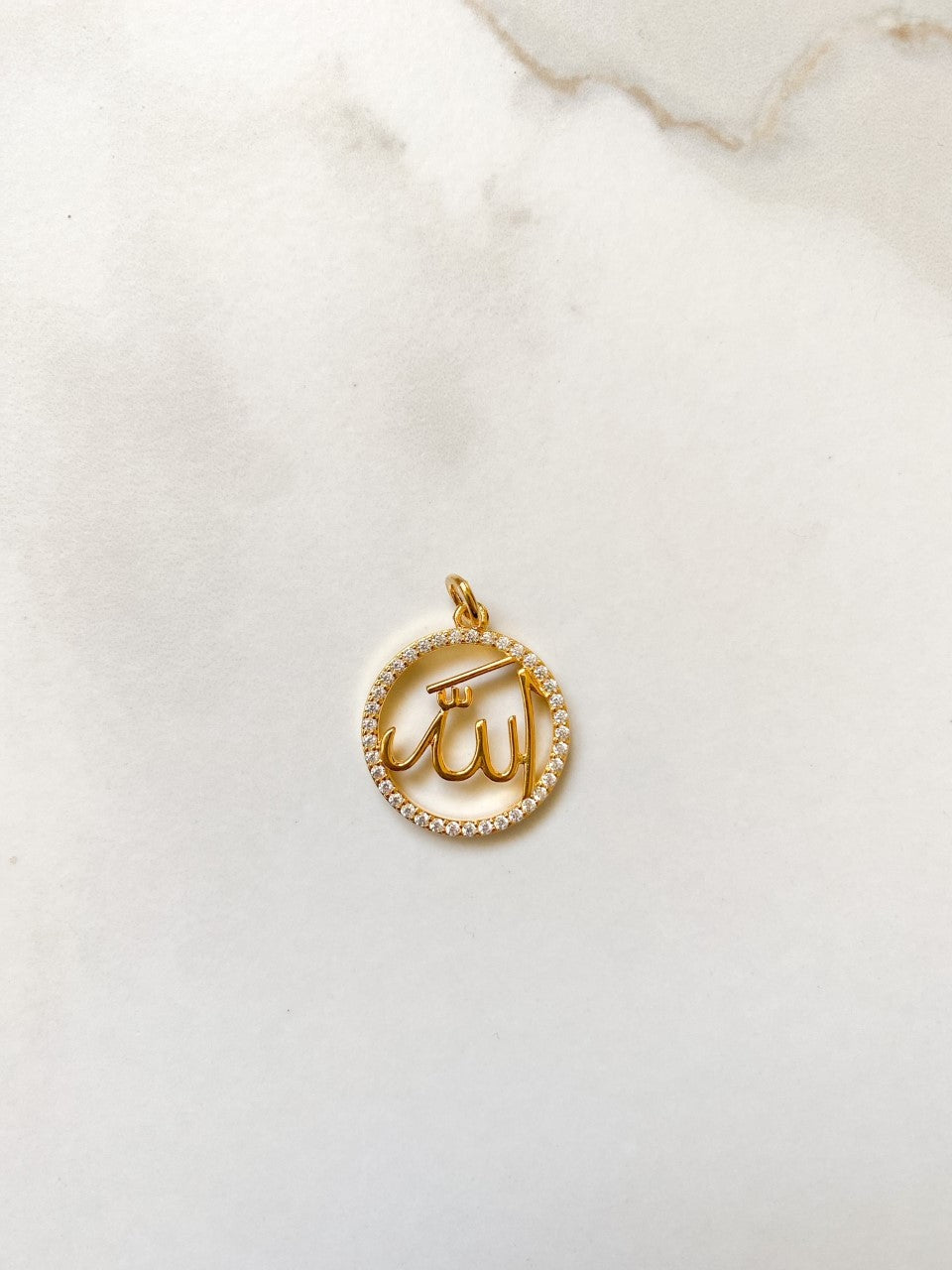 Diamond Allah Charm